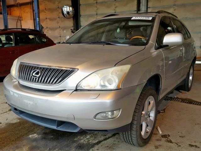 JTJHA31UX40049969 - 2004 LEXUS RX330 AWD SILVER photo 2