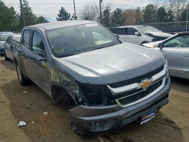 1GCGTCEN7J1290180 - 2018 CHEVROLET COLORADO L GRAY photo 1