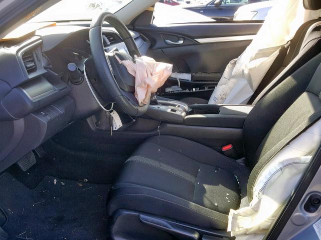 2HGFC2F51JH501364 - 2018 HONDA CIVIC LX SILVER photo 5