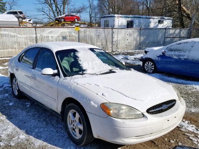 1FAFP55U92A258163 - 2002 FORD TAURUS SES WHITE photo 1