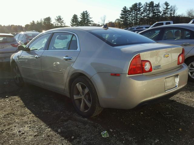1G1ZC5E02CF117688 - 2012 CHEVROLET MALIBU 1LT 金色 照片 3