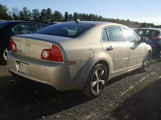 1G1ZC5E02CF117688 - 2012 CHEVROLET MALIBU 1LT 金色 照片 4