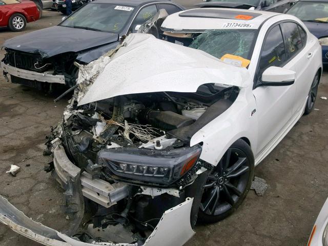 19UUB2F68JA012039 - 2018 ACURA TLX TECH+A თეთრი ფოტო 2