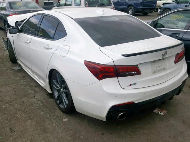 19UUB2F68JA012039 - 2018 ACURA TLX TECH+A თეთრი ფოტო 3
