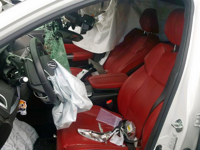 19UUB2F68JA012039 - 2018 ACURA TLX TECH+A თეთრი ფოტო 5