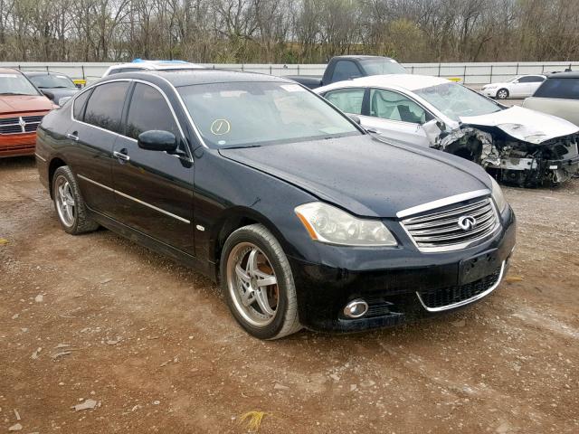 JNKBY01F09M750183 - 2009 INFINITI M45 BLACK photo 1