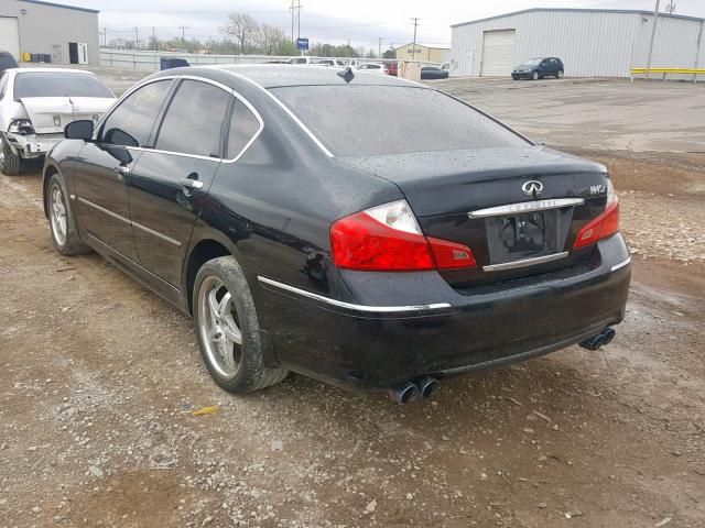 JNKBY01F09M750183 - 2009 INFINITI M45 BLACK photo 3