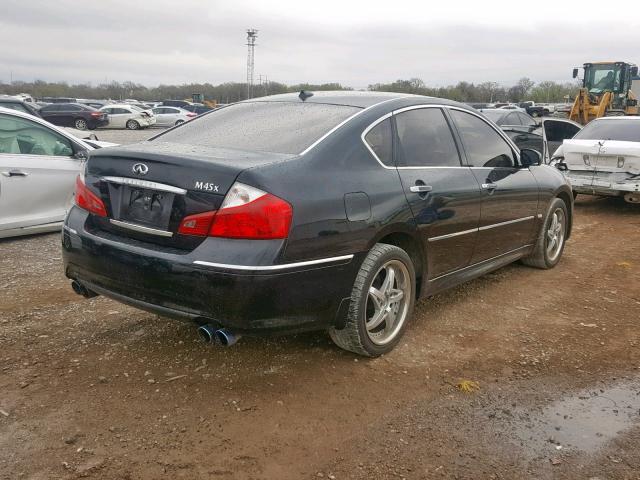 JNKBY01F09M750183 - 2009 INFINITI M45 BLACK photo 4