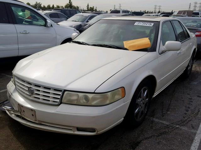 1G6KY54952U165919 - 2002 CADILLAC SEVILLE ST CREAM photo 2