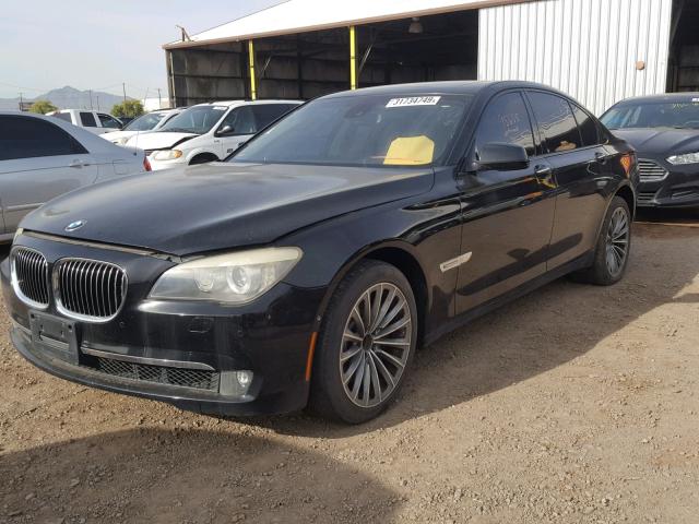 WBAKA83519CY33715 - 2009 BMW 750 I BLACK photo 2