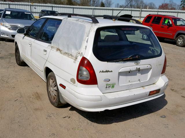 KLAJB82Z1YK493185 - 2000 DAEWOO NUBIRA CDX WHITE photo 3