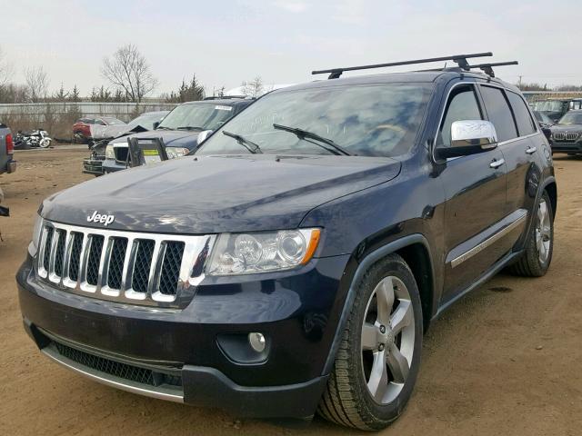 1J4RR6GTXBC536014 - 2011 JEEP GRAND CHER BLUE photo 2