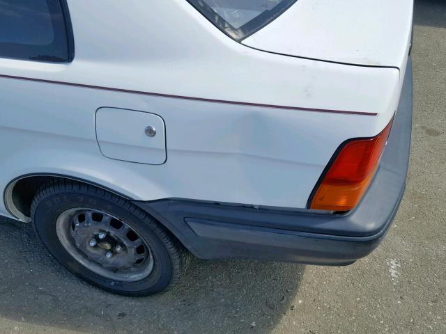 JT2AC52L1T0139437 - 1996 TOYOTA TERCEL STD WHITE photo 9