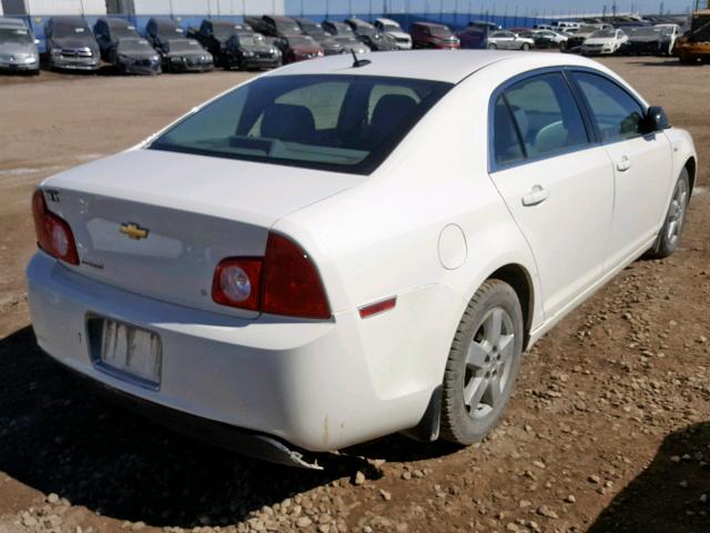1G1ZG57B98F202148 - 2008 CHEVROLET MALIBU LS WHITE photo 4