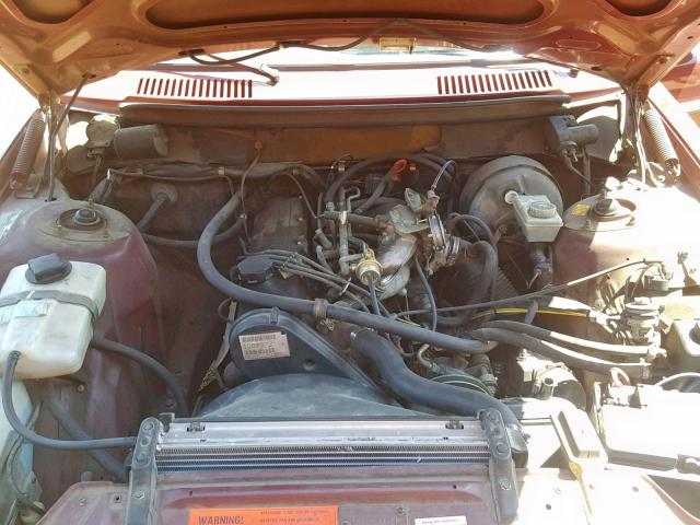 YV1AA884XL1394588 - 1990 VOLVO 240 BASE RED photo 7