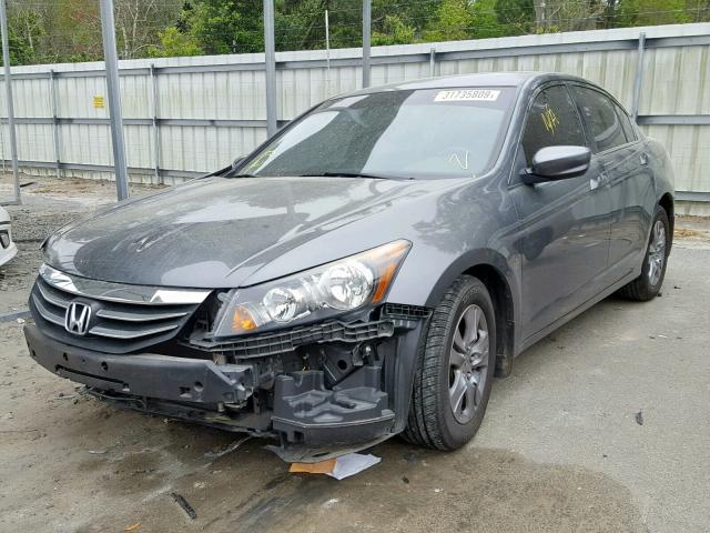 1HGCP2F49CA105487 - 2012 HONDA ACCORD LXP GRAY photo 2