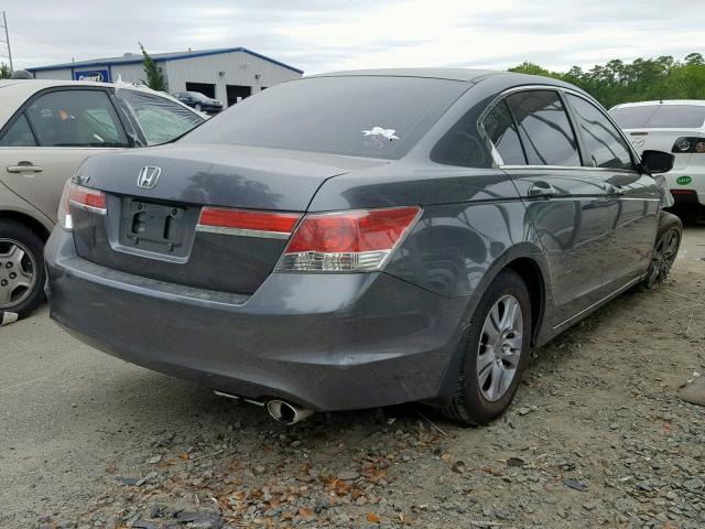 1HGCP2F49CA105487 - 2012 HONDA ACCORD LXP GRAY photo 4