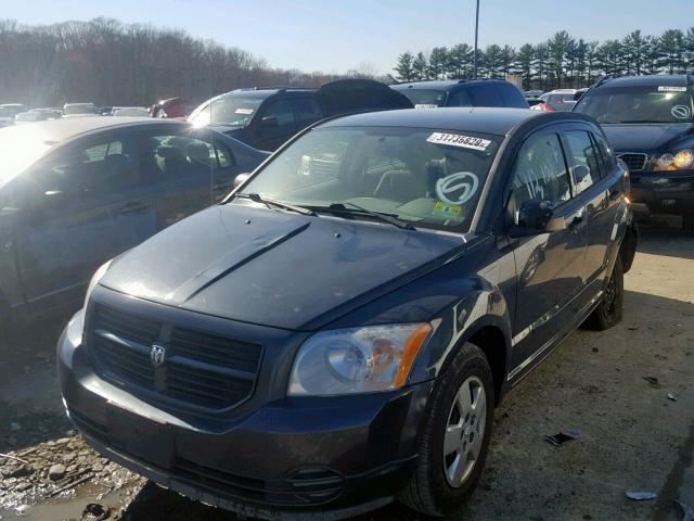 1B3HB28B27D600084 - 2007 DODGE CALIBER BLUE photo 2