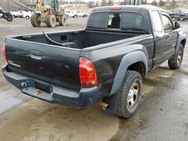 5TEUX42N85Z047863 - 2005 TOYOTA TACOMA ACC Schwarz Foto 4