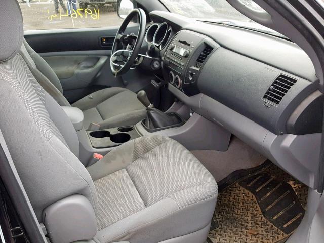 5TEUX42N85Z047863 - 2005 TOYOTA TACOMA ACC Schwarz Foto 5