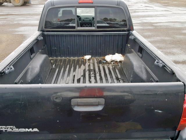 5TEUX42N85Z047863 - 2005 TOYOTA TACOMA ACC Schwarz Foto 6