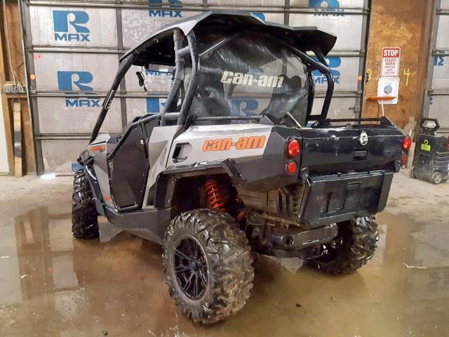 3JBKKAP28FJ003304 - 2015 CAN-AM COMMANDER GRAY photo 3