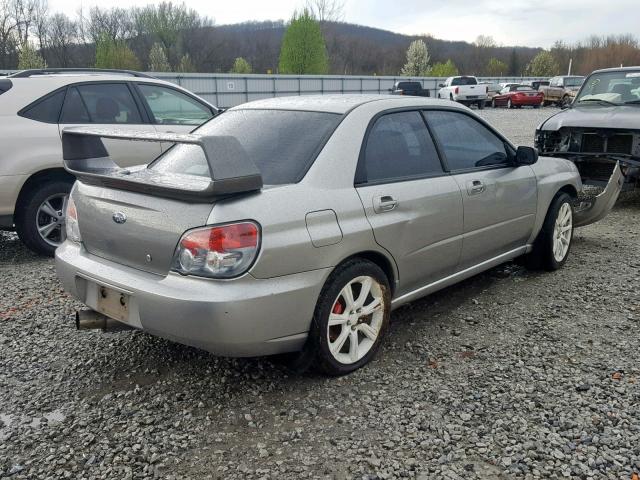 JF1GD79666G521183 - 2006 SUBARU IMPREZA WR SILVER photo 4