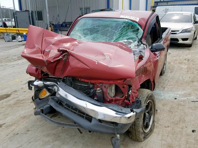 4TANL42N1WZ049561 - 1998 TOYOTA TACOMA RED photo 9