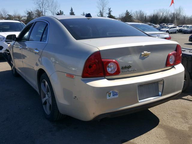 1G1ZC5E03CF169329 - 2012 CHEVROLET MALIBU 1LT GOLD photo 3