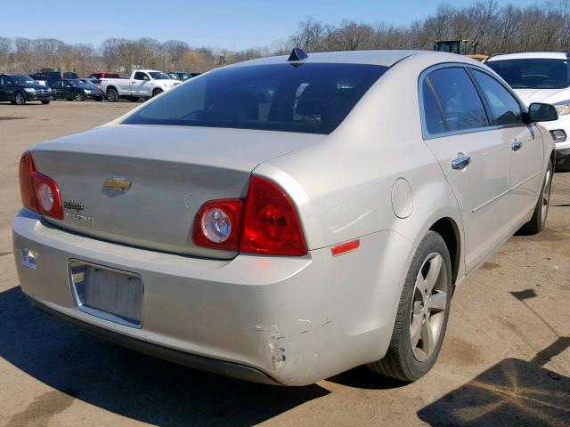 1G1ZC5E03CF169329 - 2012 CHEVROLET MALIBU 1LT GOLD photo 4