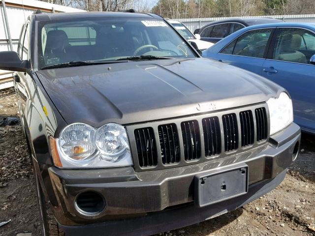 1J4GR48K85C674866 - 2005 JEEP GRAND CHER BROWN photo 9