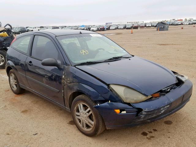 3FAFP31363R153587 - 2003 FORD FOCUS ZX3 BLUE photo 1