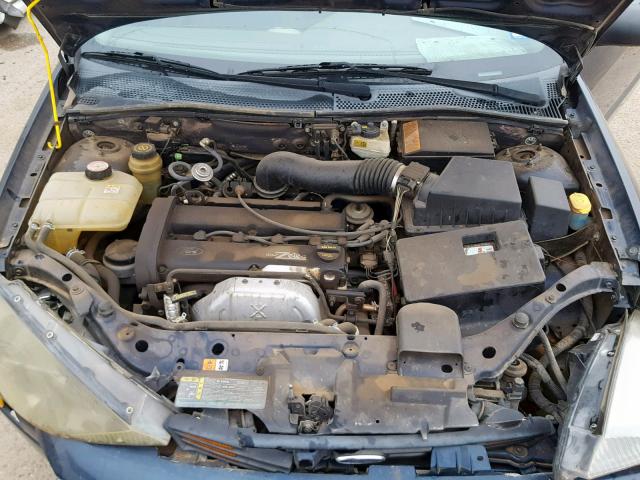 3FAFP31363R153587 - 2003 FORD FOCUS ZX3 BLUE photo 7