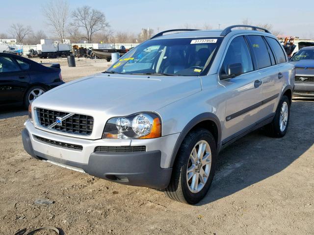 YV1CZ911751144848 - 2005 VOLVO XC90 T6 SILVER photo 2