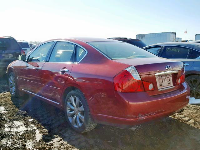 JNKAY01FX6M263063 - 2006 INFINITI M35 BASE RED photo 3