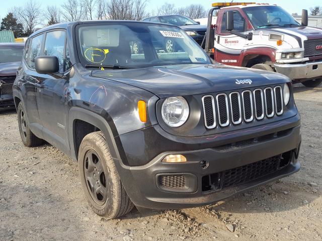 ZACCJAATXGPE44063 - 2016 JEEP RENEGADE SPORT  photo 1