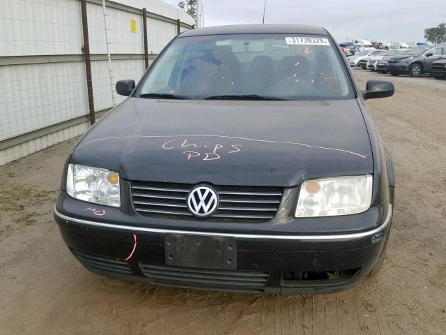 3VWRA69M95M036266 - 2005 VOLKSWAGEN JETTA GL BLACK photo 10