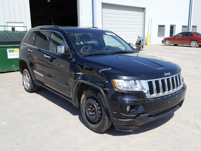 1J4RR4GG3BC509311 - 2011 JEEP GRAND CHER BLACK photo 1