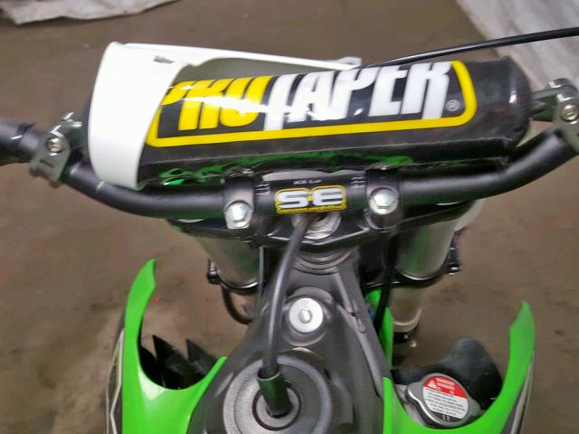 JKAKXTFC5KA015303 - 2019 KAWASAKI KX100 F GREEN photo 8