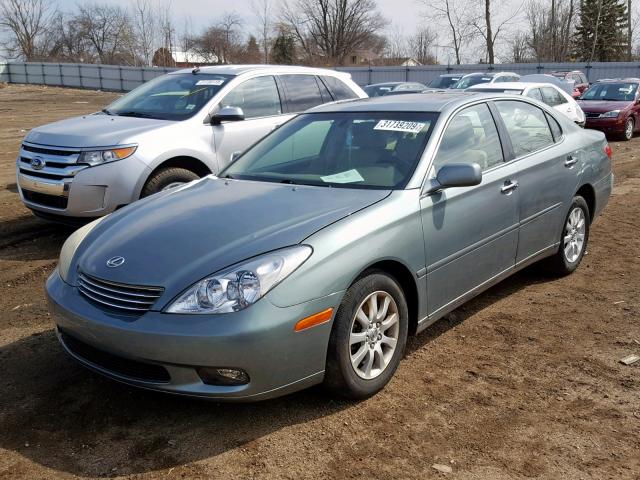 JTHBF30G136015046 - 2003 LEXUS ES 300 TEAL photo 2