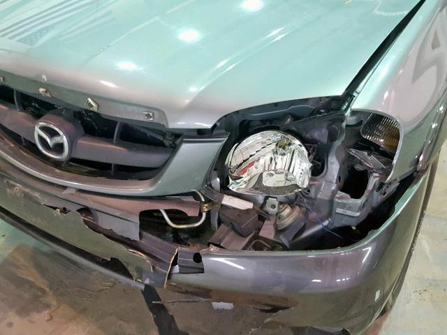 4F2CZ06184KM30159 - 2004 MAZDA TRIBUTE ES 绿色 照片 9