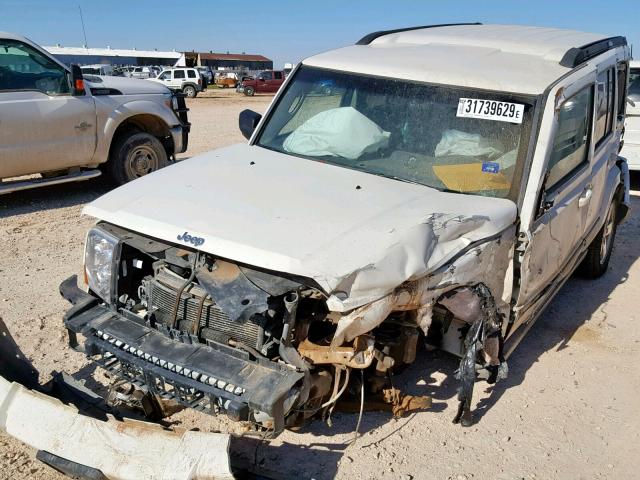 1J8HH48P97C574523 - 2007 JEEP COMMANDER 白色 照片 2