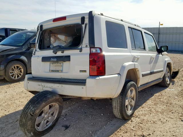 1J8HH48P97C574523 - 2007 JEEP COMMANDER 白色 照片 4