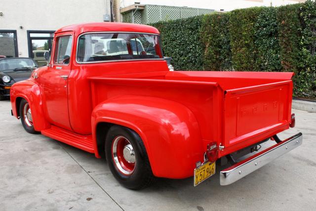 000000F10V6R42454 - 1956 FORD F-100 RED photo 3