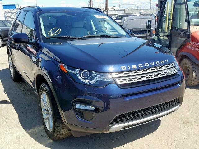 SALCR2BG1GH618585 - 2016 LAND ROVER DISCOVERY BLUE photo 1