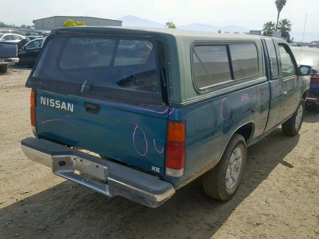 1N6SD16S8SC442017 - 1995 NISSAN TRUCK KING GREEN photo 4