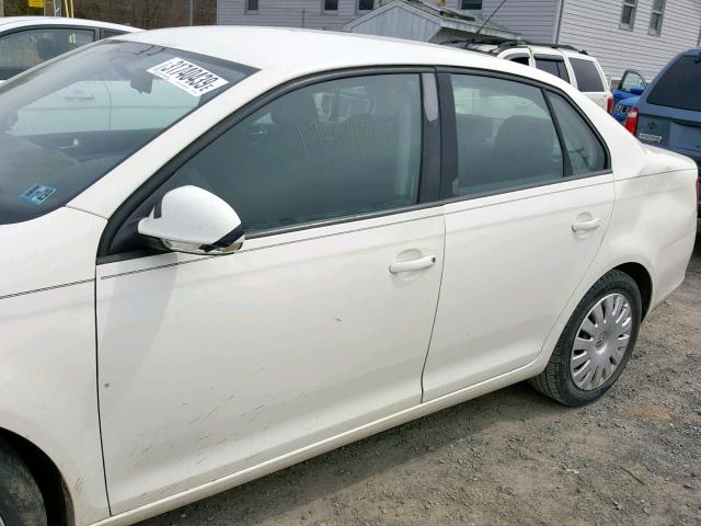 3VWPG71K47M147803 - 2007 VOLKSWAGEN JETTA 2.5 WHITE photo 9