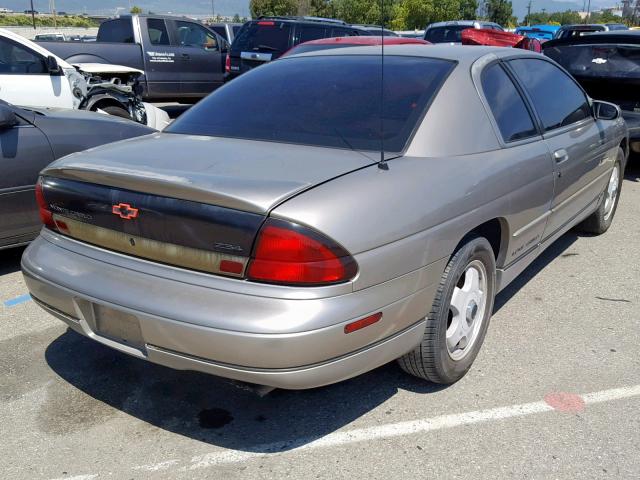 2G1WX12K7X9114189 - 1999 CHEVROLET MONTE CARL GRAY photo 4