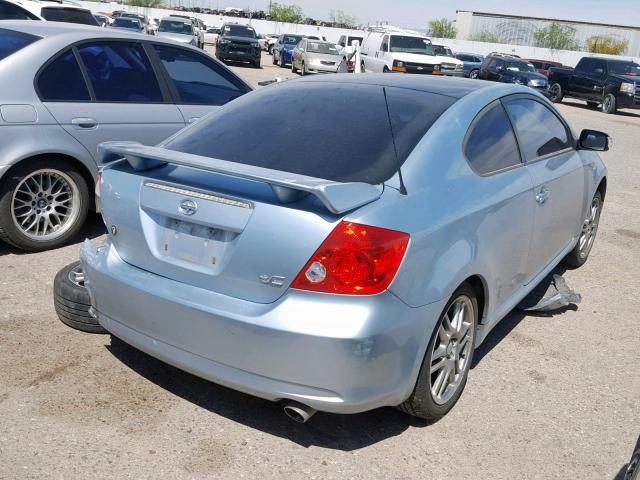 JTKDE177860095677 - 2006 TOYOTA SCION TC ვერცხლისფერი ფოტო 4