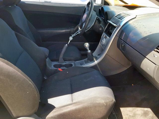 JTKDE177860095677 - 2006 TOYOTA SCION TC ვერცხლისფერი ფოტო 5